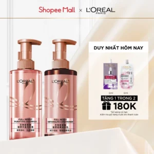 Bộ đôi dầu gội xả L'Oreal Elseve Full Resist
